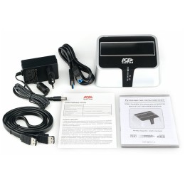 Док-станция для HDD AgeStar 3CBT2 SATA II пластик серебристый 1