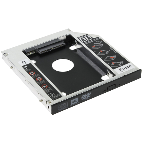 Сменный бокс для HDD AgeStar ISMR2S IDE-SATA алюминий серебристый 2.5"