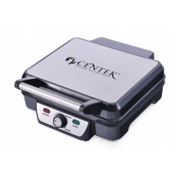 Гриль CENTEK CT-1463 1800 Вт, 2 жаровни 280х230 мм, антипригар, нагрев 240 гр, нерж отдел