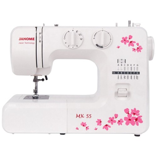 Швейная машина JANOME MX 55 белый