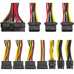 Блок питания 450W Exegate 450PPX RTL, ATX, black, active PFC, 12cm, 20+4pin/4pin/PCI-E/4*IDE/5*SATA