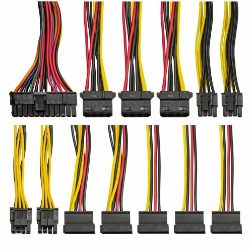 Блок питания 600W Exegate UN600, ATX, 12cm fan, 24+4pin, 6pin PCI-E, 3*SATA, 1*FDD, 2*IDE