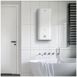 Водонагреватель TIMBERK SWH FSL1 80 VE Накопительный, нерж., объем 80л, верт., плоск.