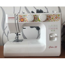 Швейная машина JANOME Color 55 белый