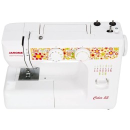 Швейная машина JANOME Color 55 белый