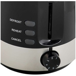 Тостер GORENJE T850BK 850Вт черный/серебристый