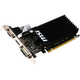 Видеокарта MSI PCI-E GT 710 2GD3H LP nVidia GeForce GT 710 2048Mb 64bit DDR3 954/1600 DVIx1/HDMIx1/CRTx1/HDCP Ret low profile