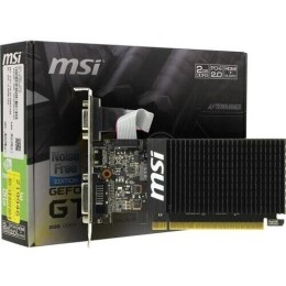 Видеокарта MSI PCI-E GT 710 2GD3H LP nVidia GeForce GT 710 2048Mb 64bit DDR3 954/1600 DVIx1/HDMIx1/CRTx1/HDCP Ret low profile