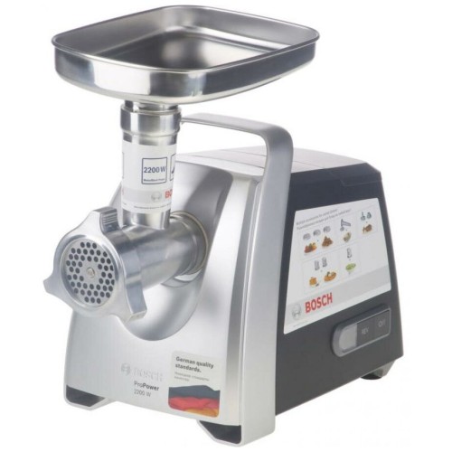 Мясорубка BOSCH MFW68680 2200Вт черный/серый