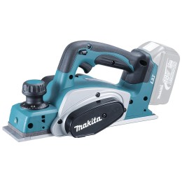 Рубанок Makita DKP180Z Рубанок ак,{18В,Li-ion,14000об\м,ширина-82мм,глуб-2мм,3.4кг,чем,парал упор,б\ак, з\у}