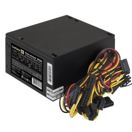 Блок питания 600W Exegate XP600, ATX, black, 12cm fan, 24+4pin, (6+2)pin PCI-E, 3*SATA, 1*FDD, 2*IDE