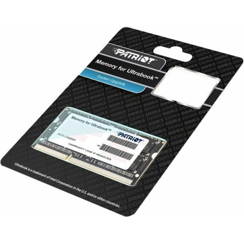 Модуль памяти Patriot SO-DIMM DDR3 4GB PSD34G1600L81S (PC3-12800, 1600MHz, 1.35V)