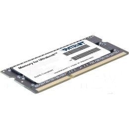 Модуль памяти Patriot SO-DIMM DDR3 4GB PSD34G1600L81S (PC3-12800, 1600MHz, 1.35V)