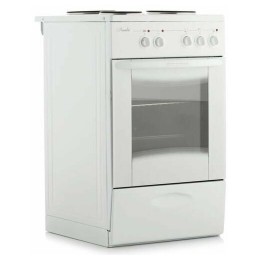 Электрическая плита ЛЫСЬВА ЭП 301  белая, без крышки