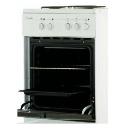 Электрическая плита ЛЫСЬВА ЭП 301  белая, без крышки