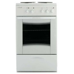 Электрическая плита ЛЫСЬВА ЭП 301  белая, без крышки