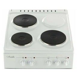 Электрическая плита ЛЫСЬВА ЭП 301  белая, без крышки