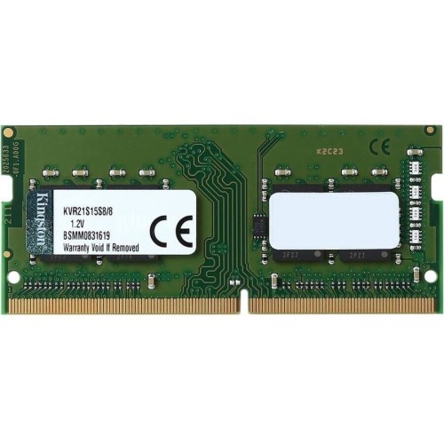 Модуль памяти DDR4 8Gb 2133MHz Kingston KVR21S15S8/8 RTL PC3-17000 CL15 SO-DIMM 260-pin 1.2В