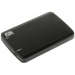 Внешний корпус для HDD/SSD AgeStar 31UB2A12C SATA пластик/алюминий черный 2.5"