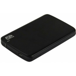 Внешний корпус для HDD/SSD AgeStar 31UB2A12C SATA пластик/алюминий черный 2.5"
