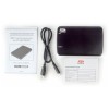 Внешний корпус для HDD/SSD AgeStar 31UB2A12C SATA пластик/алюминий черный 2.5"