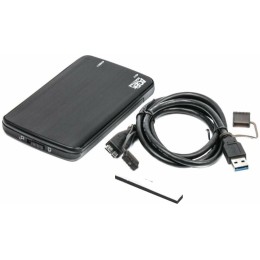 Внешний корпус для HDD/SSD AgeStar 31UB2A12C SATA пластик/алюминий черный 2.5"