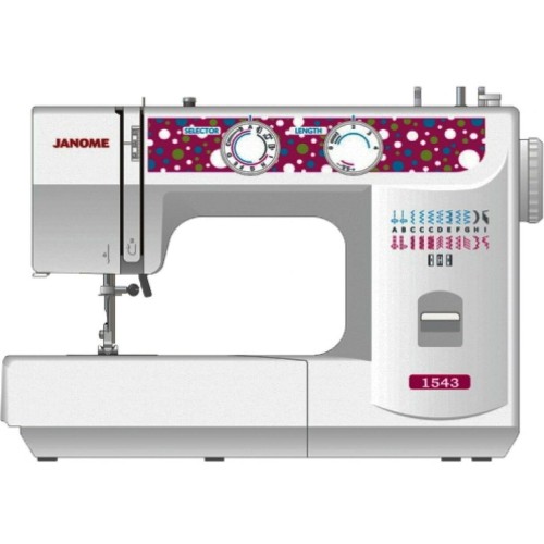 Швейная машина JANOME 1543 белый