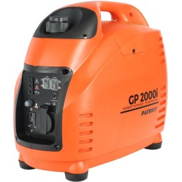 Генераторы Генератор инверторный PATRIOT 2000i 474101035 {Двигатель 4т, АИ-92, 72сс,мощность рабочая/максимальная -1,5/1,8 кВт, объём бака - 3,6 л, 1 розетка Euro 16A,  вес 18,5 кг}