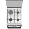 Комбинированная плита DARINA F KM341 323 W, 50х56см, 3 газ. конфорки + 1 эл. горелка, эл. духовка