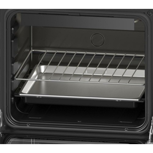 Комбинированная плита DARINA F KM341 323 W, 50х56см, 3 газ. конфорки + 1 эл. горелка, эл. духовка