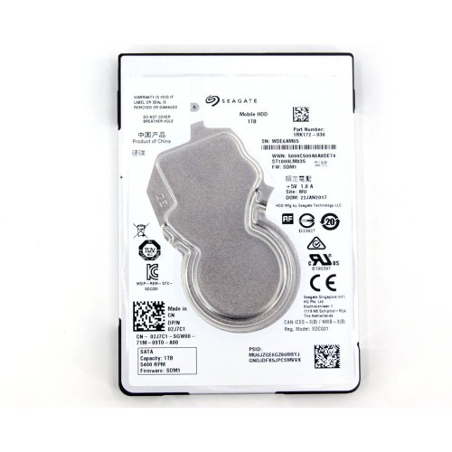 Жесткий диск Seagate Original SATA-III 1Tb ST1000LM035 (5400rpm) 128Mb 2.5"
