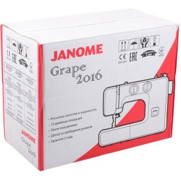 Швейная машина JANOME Grape 2016 белый