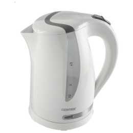 Электрочайник CENTEK CT-0040 White 1.8л, 2200Вт, открывание кнопкой, внутренняя подсветка