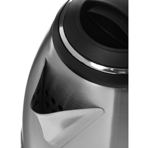 Электрочайник CENTEK CT-0035 (матовый) металл 1,5л, 2000W, хромированная вставка на крышке     