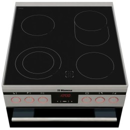 Электрическая плита HANSA FCCX58225 нержавеющая сталь стеклокерамика