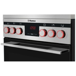 Электрическая плита HANSA FCCX58225 нержавеющая сталь стеклокерамика