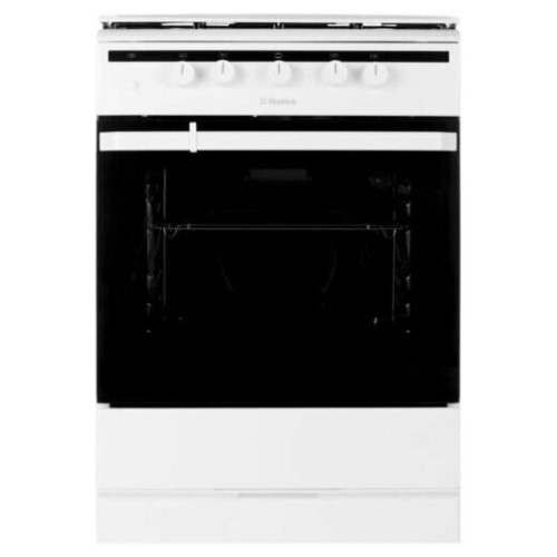 Газовая плита HANSA FCGW61000 / 60x60x85,газовая. эмаль,белая