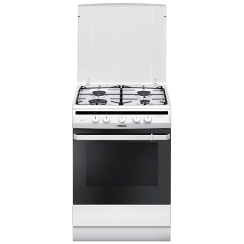 Газовая плита HANSA FCGW61000 / 60x60x85,газовая. эмаль,белая