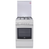 Газовая плита DE LUXE ELECTRONICS 506040.05г(кр) 50x60x85,термометр, система газ-контроль духов