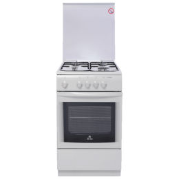 Газовая плита DE LUXE ELECTRONICS 506040.05г(кр) 50x60x85,термометр, система газ-контроль духов