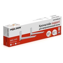 Кронштейн для СВЧ Holder MWS-2005 серебристый макс.40кг настенный фиксированный