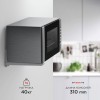 Кронштейн для СВЧ Holder MWS-2005 серебристый макс.40кг настенный фиксированный