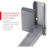 Кронштейн для СВЧ Holder MWS-2005 серебристый макс.40кг настенный фиксированный