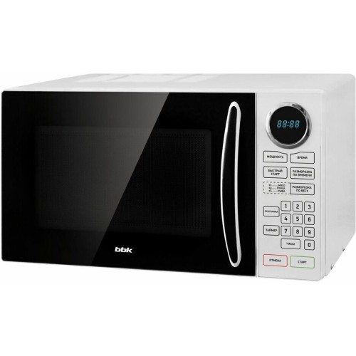 Микроволновая печь BBK 23MWS-916S/BW 23л. 900Вт черный/белый