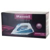 Утюг MAXWELL MW-3055B белый/голубой 2200W