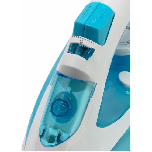 Утюг MAXWELL MW-3055B белый/голубой 2200W