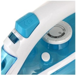 Утюг MAXWELL MW-3055B белый/голубой 2200W