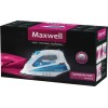 Утюг MAXWELL MW-3055B белый/голубой 2200W