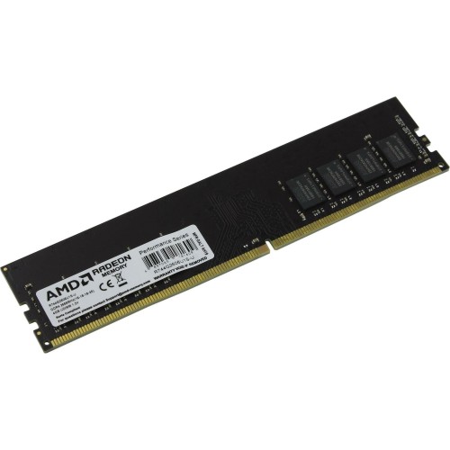 Память AMD 4GB DDR4 2666 DIMM (R744G2606U1S) Entertainment Series, Heat Shield, Black, Retail