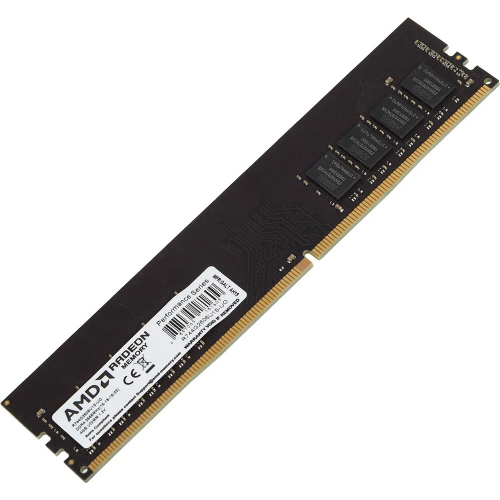 Память AMD 4GB DDR4 2666 DIMM (R744G2606U1S) Entertainment Series, Heat Shield, Black, Retail